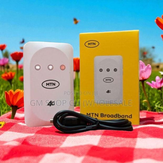Zte MTN 4g Universal Pocket Mifi-White (532678) · Photo 2