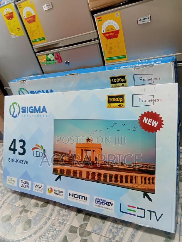 Sigma 43 Android Smart Led Tv With Satellite and Frameless Design · Photo 3