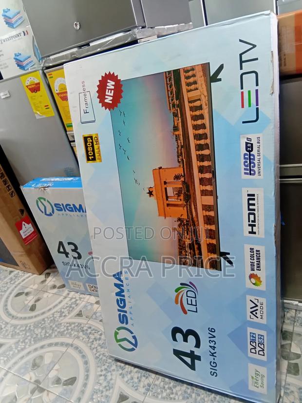 Sigma 43 Android Smart Led Tv With Satellite and Frameless Design · Photo 4