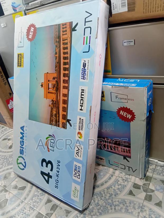 Sigma 43 FHD Digital Frameless Satellite Tv With Free Well Mount · Photo 3