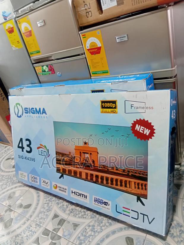 Sigma 43 FHD Digital Frameless Satellite Tv With Free Well Mount · Photo 4