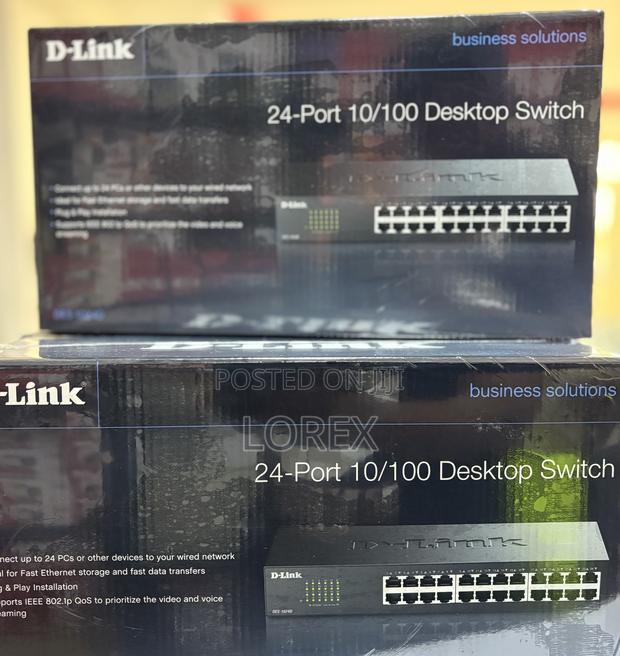 D-Link 24 Port Fast Ethernet Unmanaged Desktop Switch Des-1024d · Photo 4