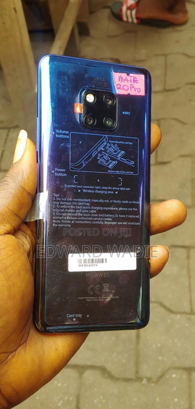 New Huawei Mate 20 Pro 128 GB Blue photo 2