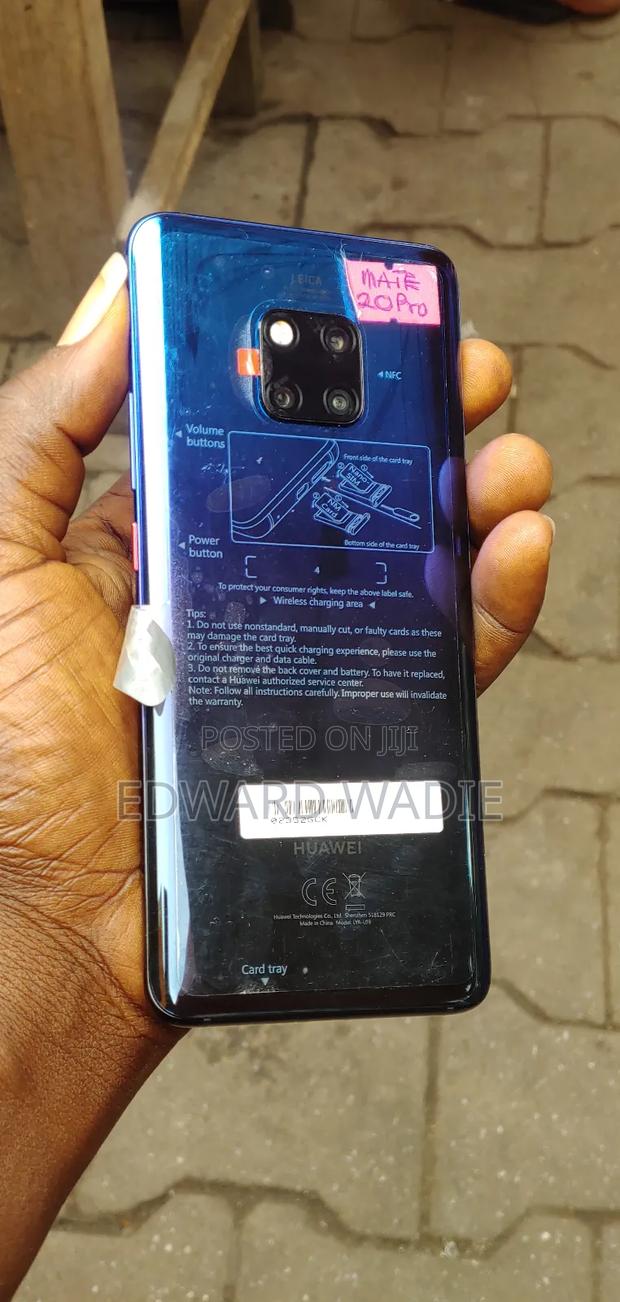 New Huawei Mate 20 Pro 128 GB Blue photo 3