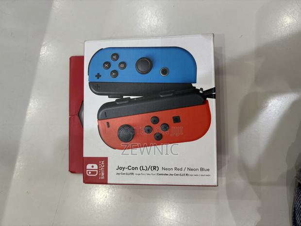 Nintendo Switch Joy-Con (L)/(R) Neon Red / Neon Blue · Photo 2