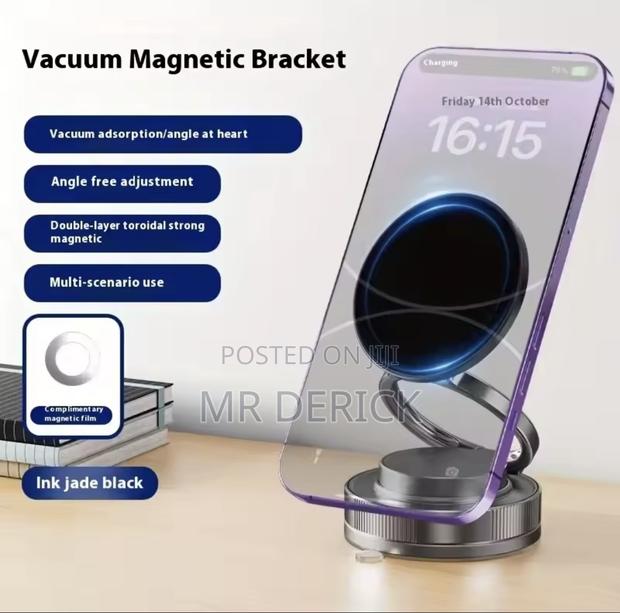 Vacuum Magnetic Mobile Phone Holder · Photo 3