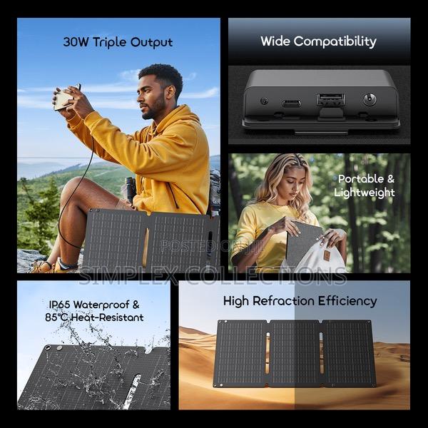 Oraimo Solarflex 30 30w Portable Solar Panel photo 2