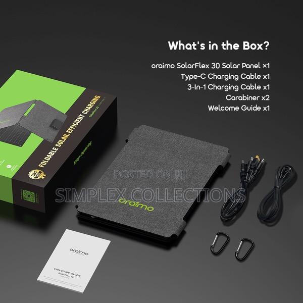 Oraimo Solarflex 30 30w Portable Solar Panel photo 13
