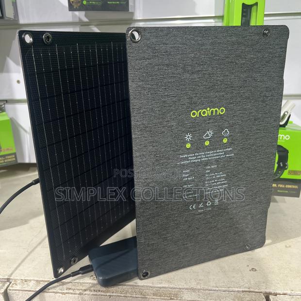 Oraimo Solarflex 30 30w Portable Solar Panel photo 4