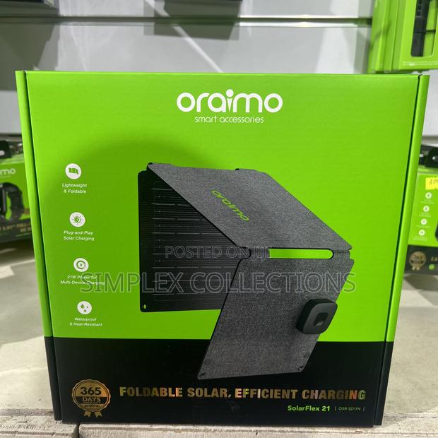 Oraimo Solarflex 21 21w Portable Solar Panel