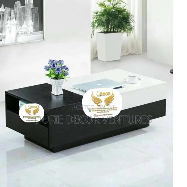 Promotion Of Modern Black And White Center Table · Photo 1