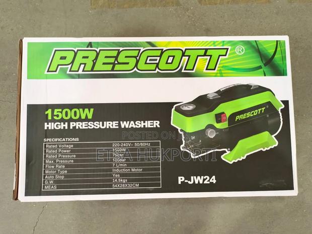 Brand New 1500w Prescott High Pressure Washer photo 3
