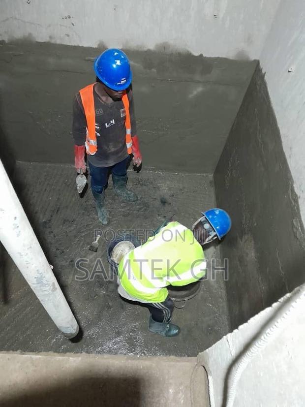 Sump Tank Leakage Treatment · Photo 2