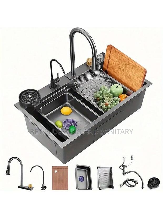Luxury Cabinet Sink_led Cabinet Sink_smart Sink Complete · Photo 4