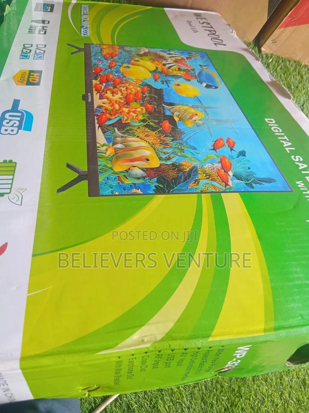 Stunning Graphic Display Westpool Digital Satellite 32 Inches Tv Set · Photo 1