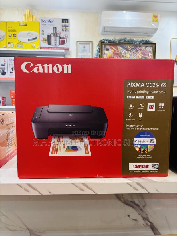 Original Canon Pixma Mg 2546s All in on Printer Color Black · Photo 2