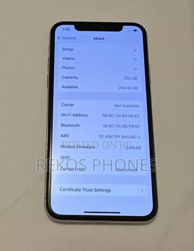 New Apple iPhone X 256 GB Rose Gold photo 6