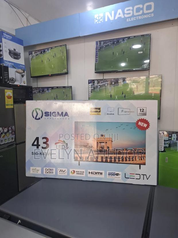 Wide Colour Enchancer of Sigma 43 Inches Digital Satellite Tv Availabl · Photo 4
