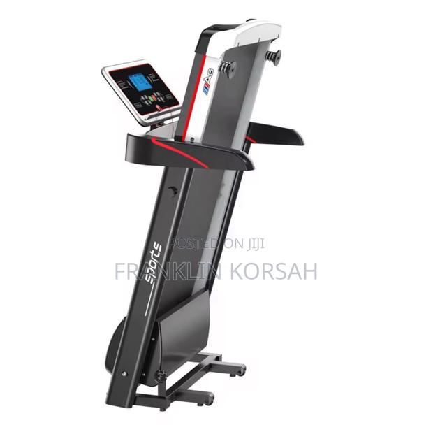Motorized Treadmill With Massage Machine Dumbbe Folding photo 3