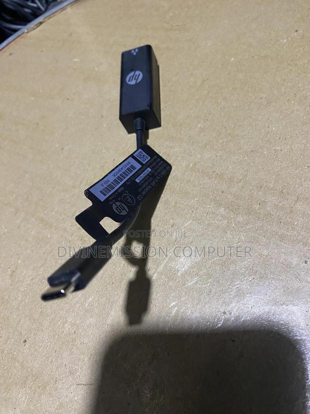 Hp Branded Type C to Tj45 Adapter G2, Usb C to Internet Adapter.