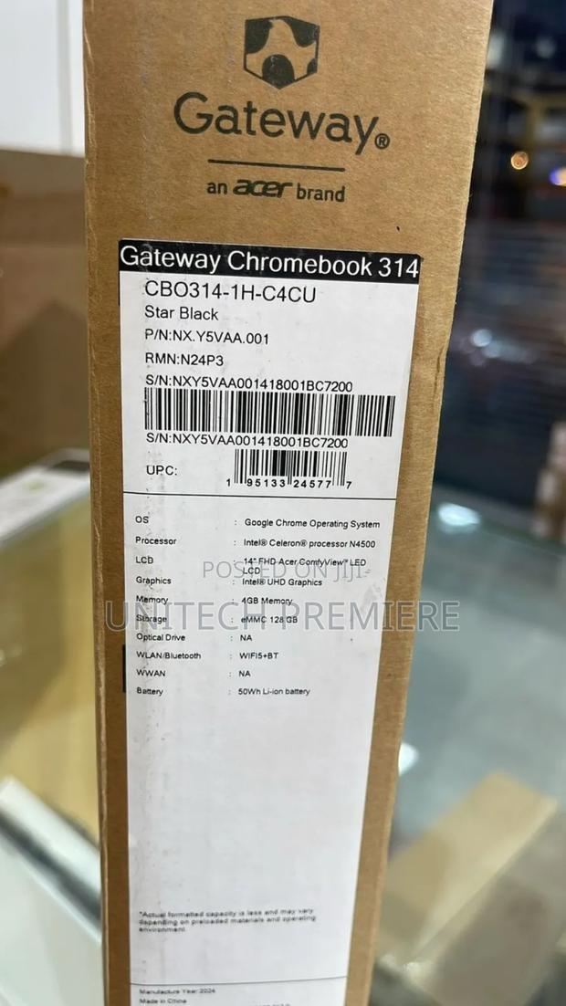 New Laptop HP Chromebook 14 4GB Intel Pentium eMMC 128GB photo 3
