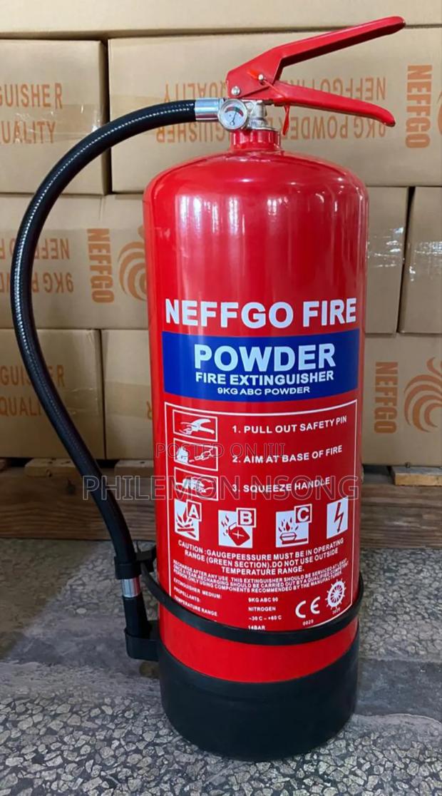 Neffgo 9kg Abc Dry Chemical Powder Fire Extinguisher. · Photo 2