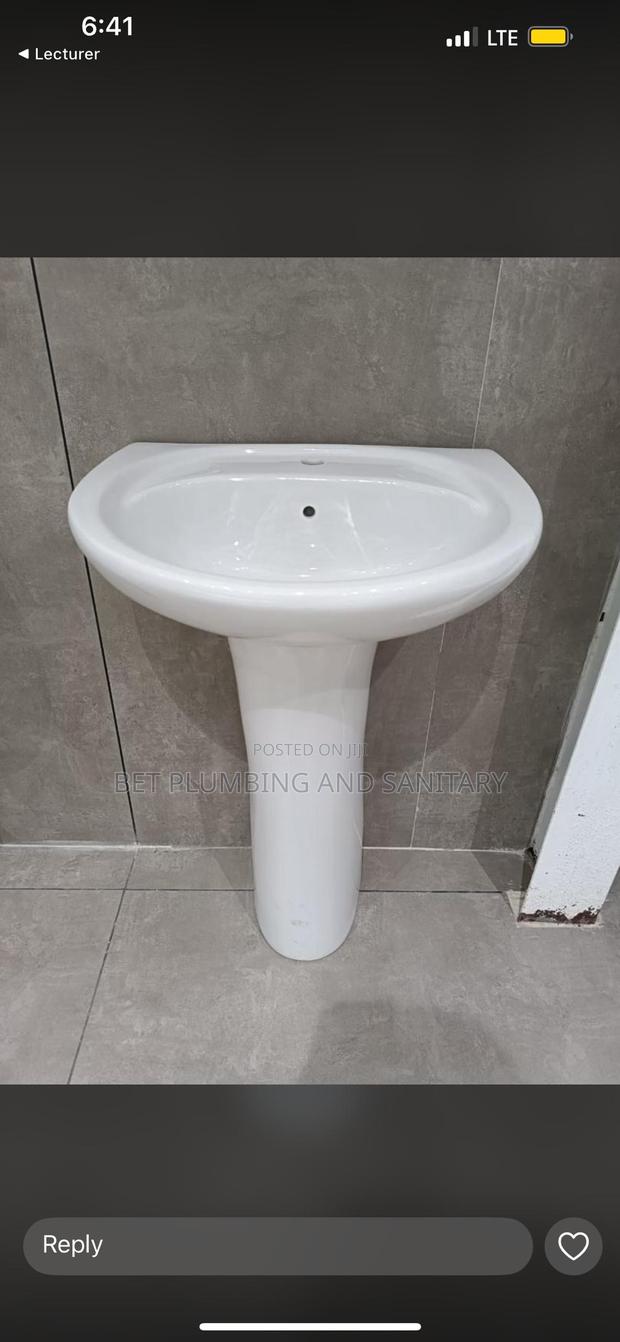 Round Hand Wash Basin_complete_basin and Stand · Photo 2