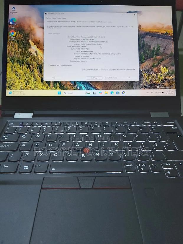 Laptop Lenovo ThinkPad X390 Yoga 8GB Intel Core i7 SSD 256GB photo 14