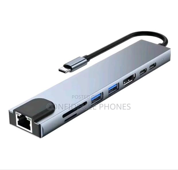 8 in 1 Usb-C Dock Station