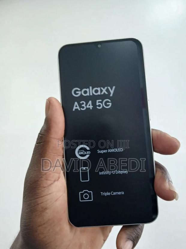 New Samsung Galaxy A34 5G 256 GB Gray