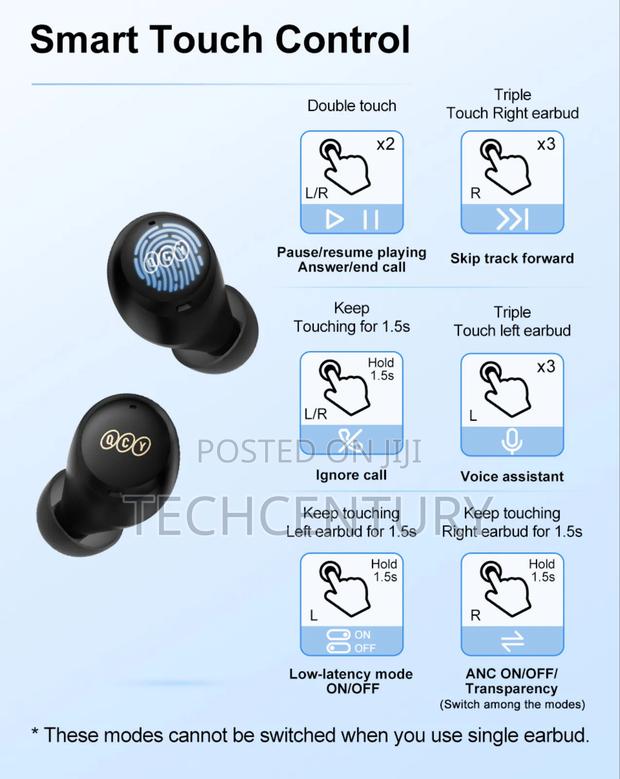 Qcy Arcbuds Ht07 Anc Earbuds photo 7