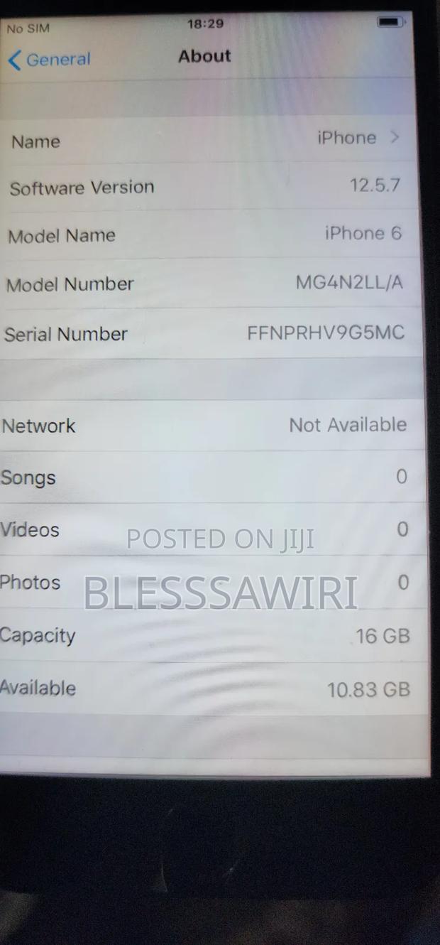 Apple iPhone 6 16 GB Silver photo 2
