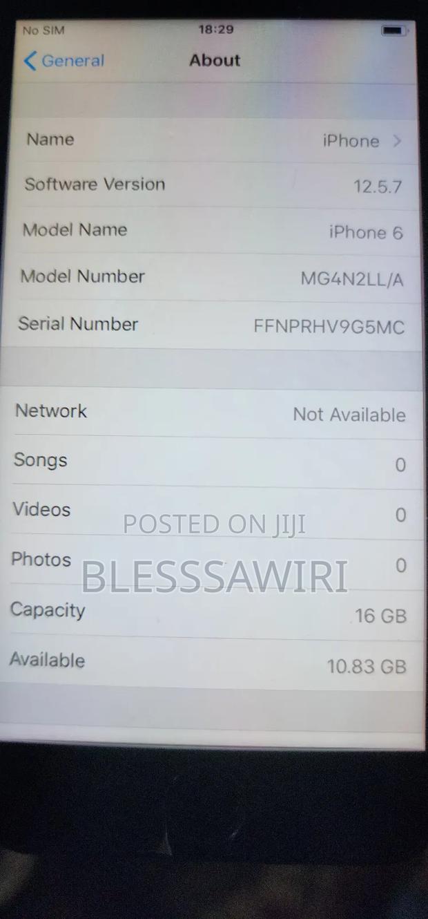 Apple iPhone 6 16 GB Silver photo 3