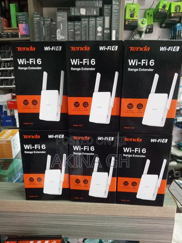 Tenda Wi-Fi 6 Ax1500 Range Extender A23 · Photo 4