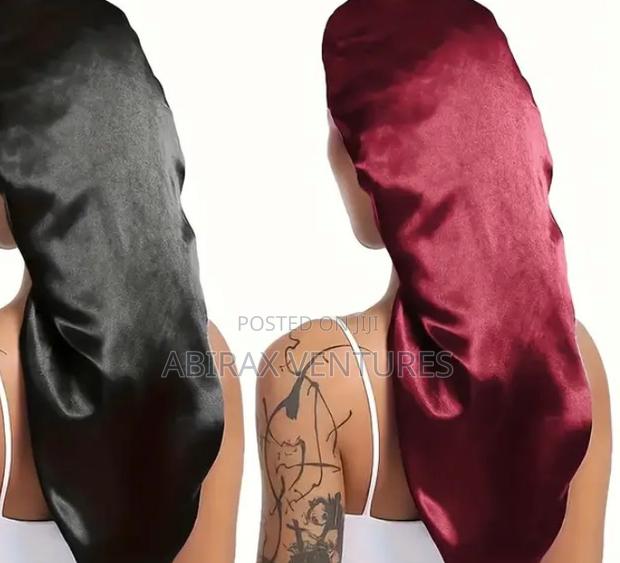 Long Bonnet Cap For Long Hair photo 2