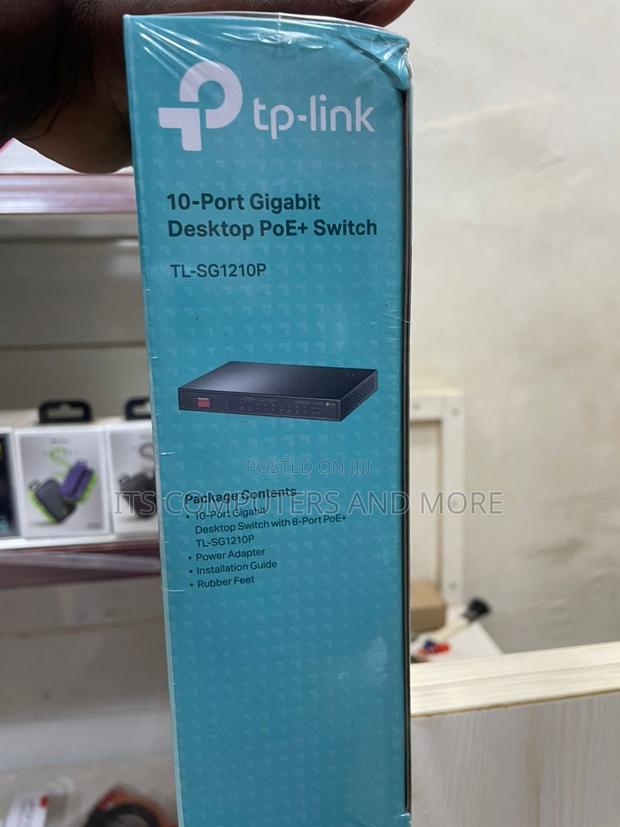 Tp Link 10-port Gigabit Desktop + Poe Switch photo 5