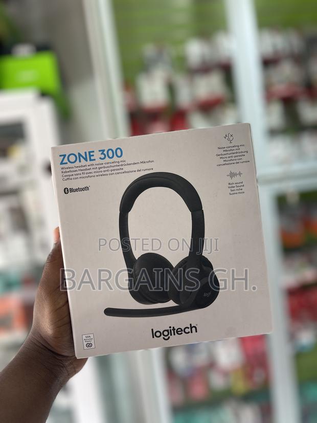 Logitech Zone 300: Wireless Headset for Clear Calls