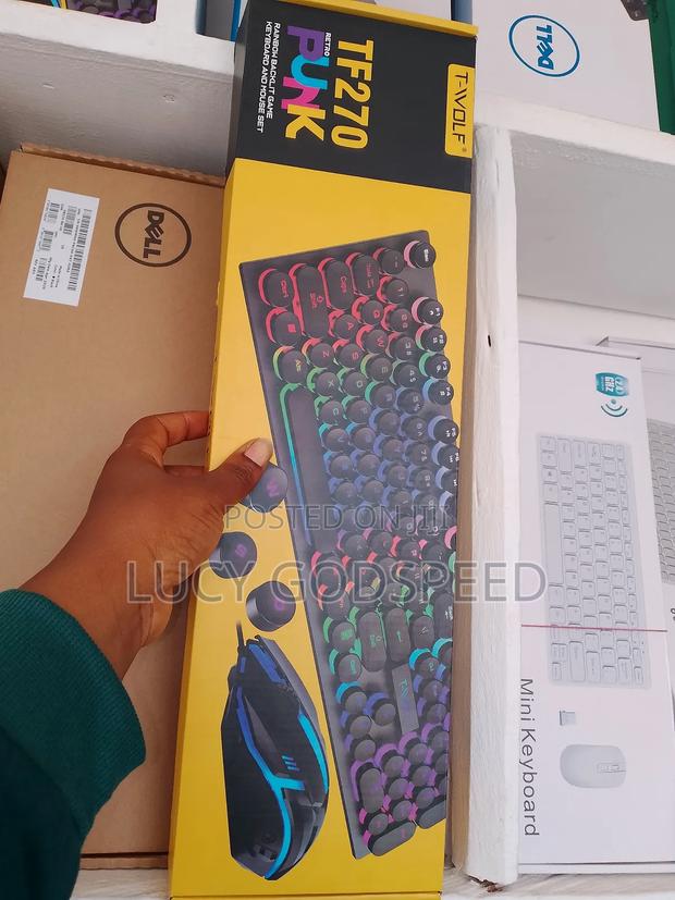 Tw0lf Tf270 Wired Gaming Keyboard and Mouse photo 2
