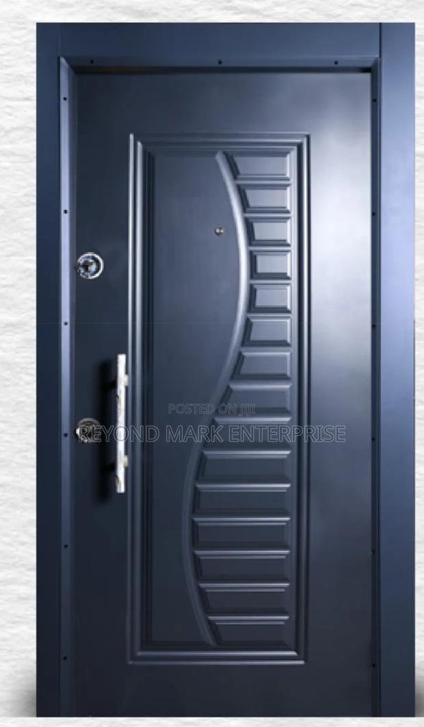 Waterproof Security Door, Full Metal Security Door, Turkish, Durable · Photo 2