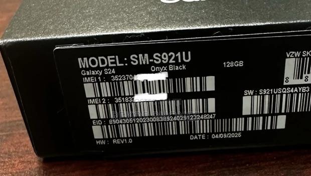 New Samsung Galaxy S24 128 GB Black photo 4