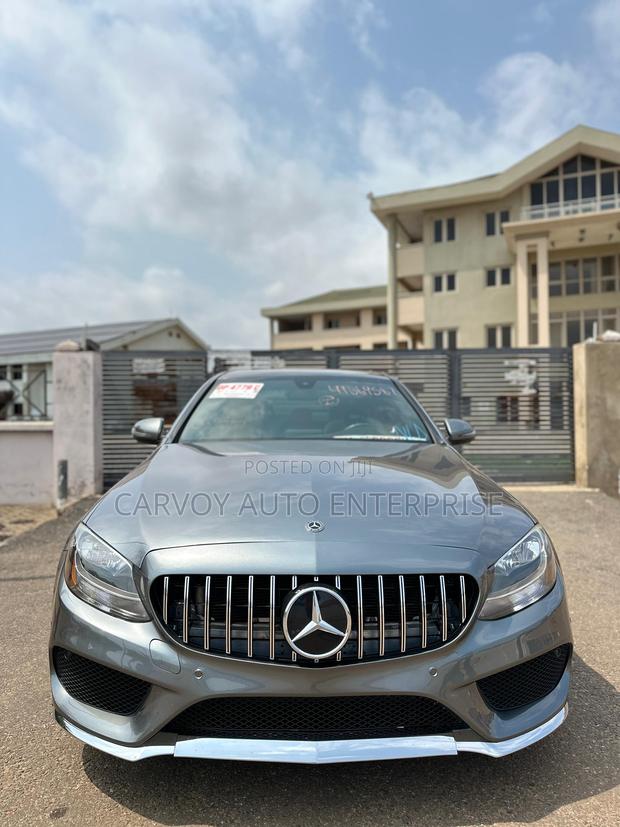 Mercedes-Benz C300 Luxury 4matic Sedan AWD (2.0L 4cyl 7A) 2017 Silver