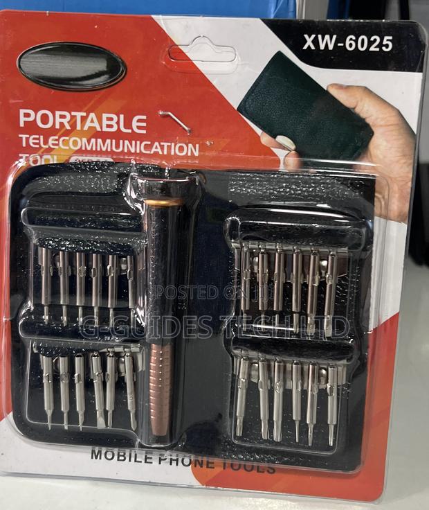 25 In 1 Screwdriver Set Xw-6025, Mobile Phone Repair Tool With Bag photo 8