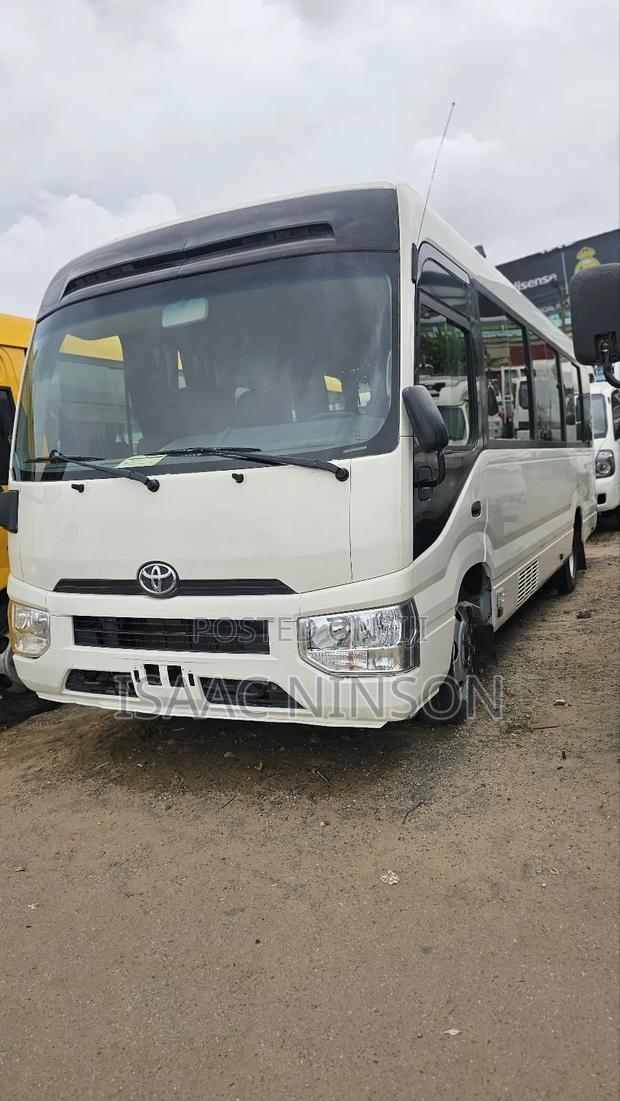Toyota Coaster 2019 White