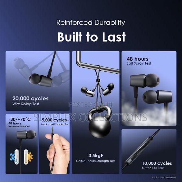Oraimo Trumpet 3 Hifi Audio in-Ear Headphones photo 7