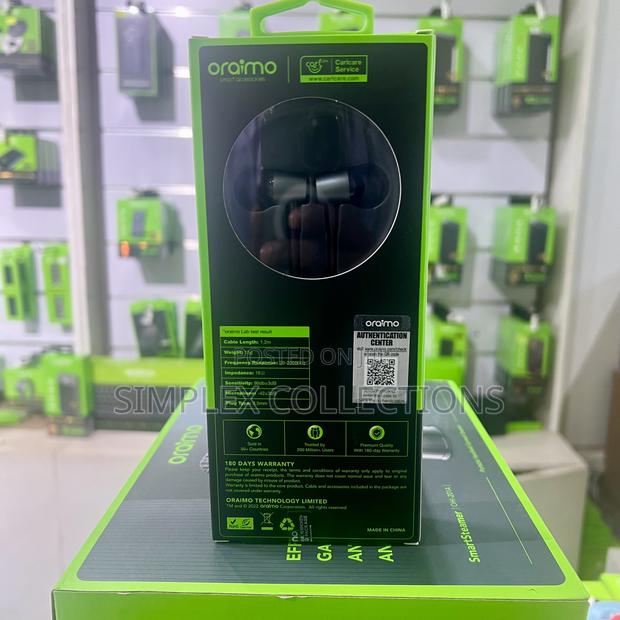 Oraimo Trumpet 3 Hifi Audio in-Ear Headphones photo 2