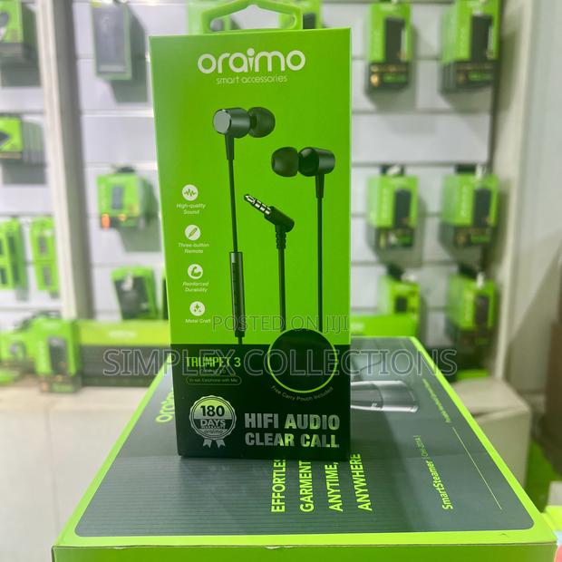 Oraimo Trumpet 3 Hifi Audio in-Ear Headphones