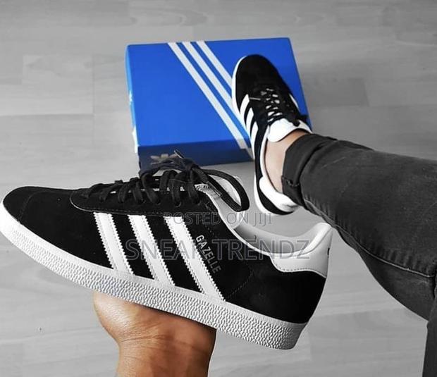 Adidas Gazelle Original Black White · Photo 4