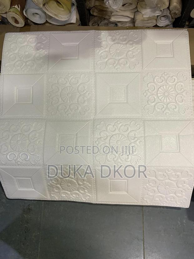 Grey and White Foamy Panels photo 2