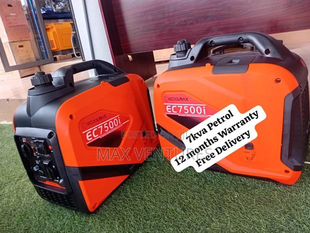 Ecoolmax 7kva Inverter Generator Petrol Powered Ecoolmax 7kva Inverter · Photo 2