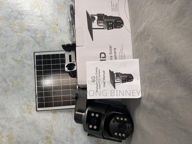 Solar Camera Dual Lens Ubox 4g(Sim Version)